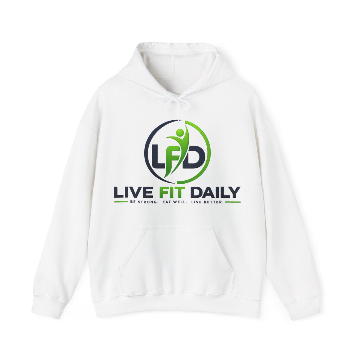 Live Fit Daily Hoodie — LFD Fitness Logo Pullover