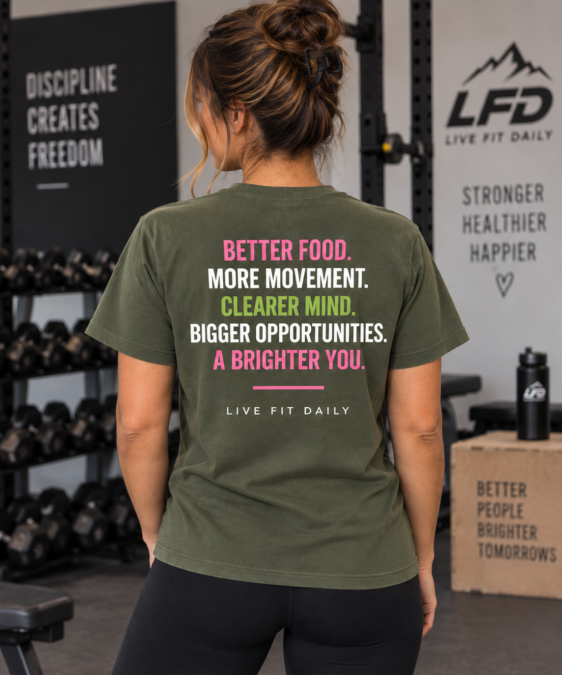 Healthy Is The New Wealth T-Shirt — Live Fit Daily Fitness Tee