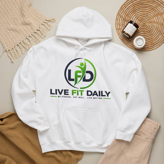 Live Fit Daily Hoodie — LFD Fitness Logo Pullover